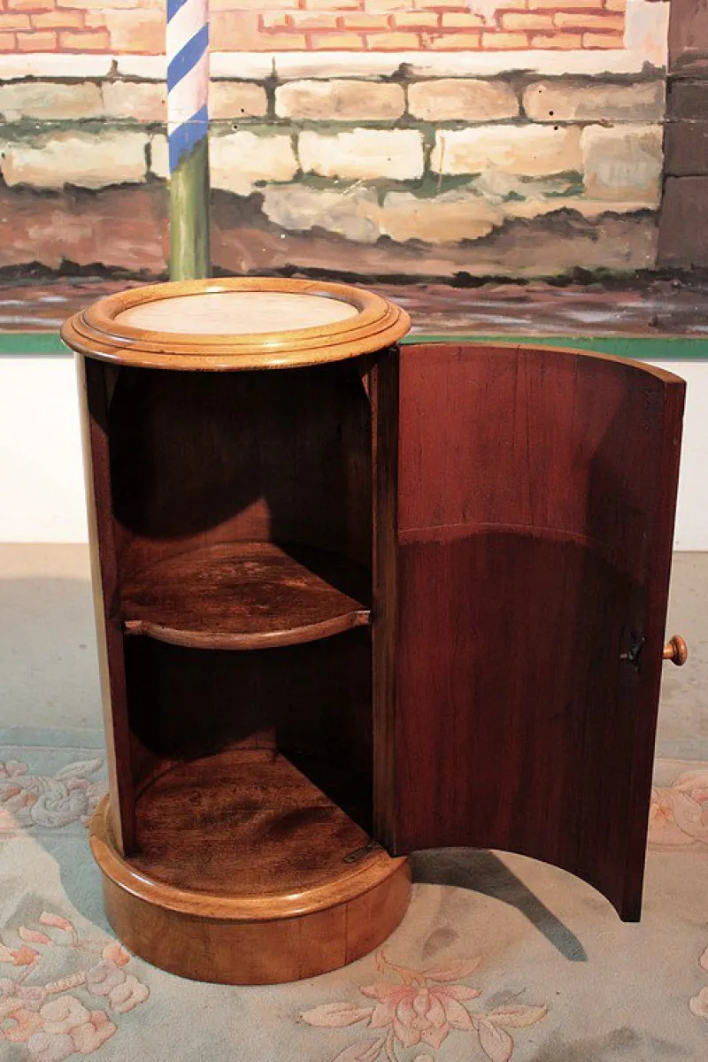 Pamono Antique Cylindrical Nightstand> Nightstands