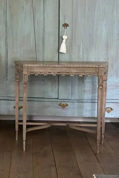 Pamono Antique Decorated Console Table, 1900> Console Tables