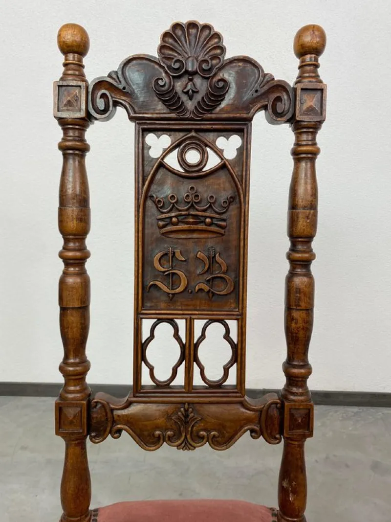 Pamono Antique Desk Chair, 1800s> Office Chairs