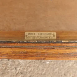 Pamono Antique Display Counter in Oak><noscript><img width=