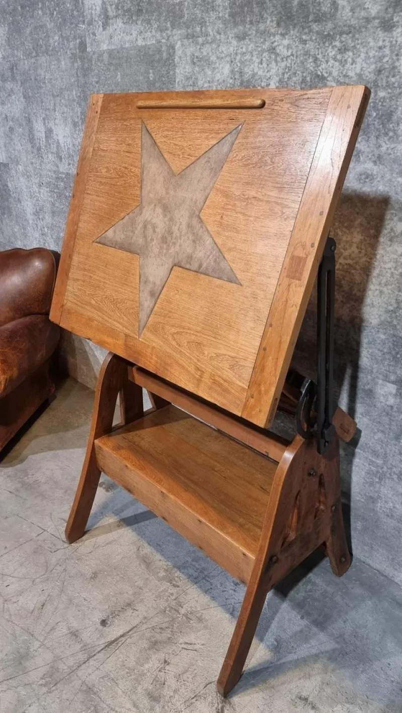 Pamono Antique Drafting Table, 1890s> Worktables & Workbenches