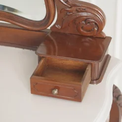 Pamono Antique Dressing Table with Mirror, 1900s><noscript><img width=
