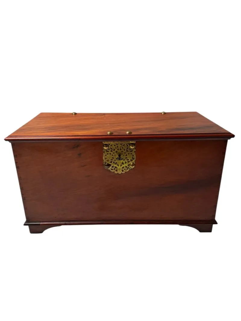 New Pamono Antique Dutch Colonial Chest