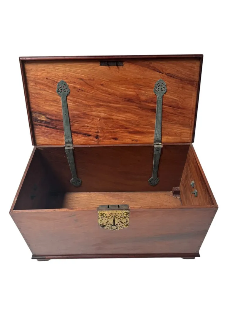 New Pamono Antique Dutch Colonial Chest