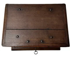 Pamono Antique Dutch Colonial Oak Decorative Box, 1700s><noscript><img width=