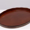 Pamono Antique Dutch Mahogany Serving Tray, 1880s> Trays
