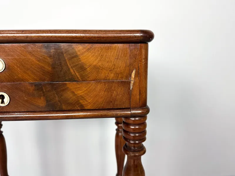 Online Pamono Antique Dutch Sewing Table in Mahogany, 1880s