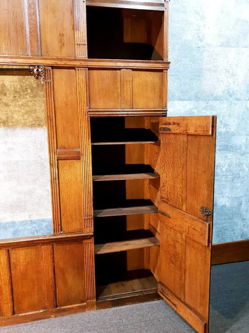 Pamono Antique Dutch Wooden Bed Box> Beds & Bedroom Sets