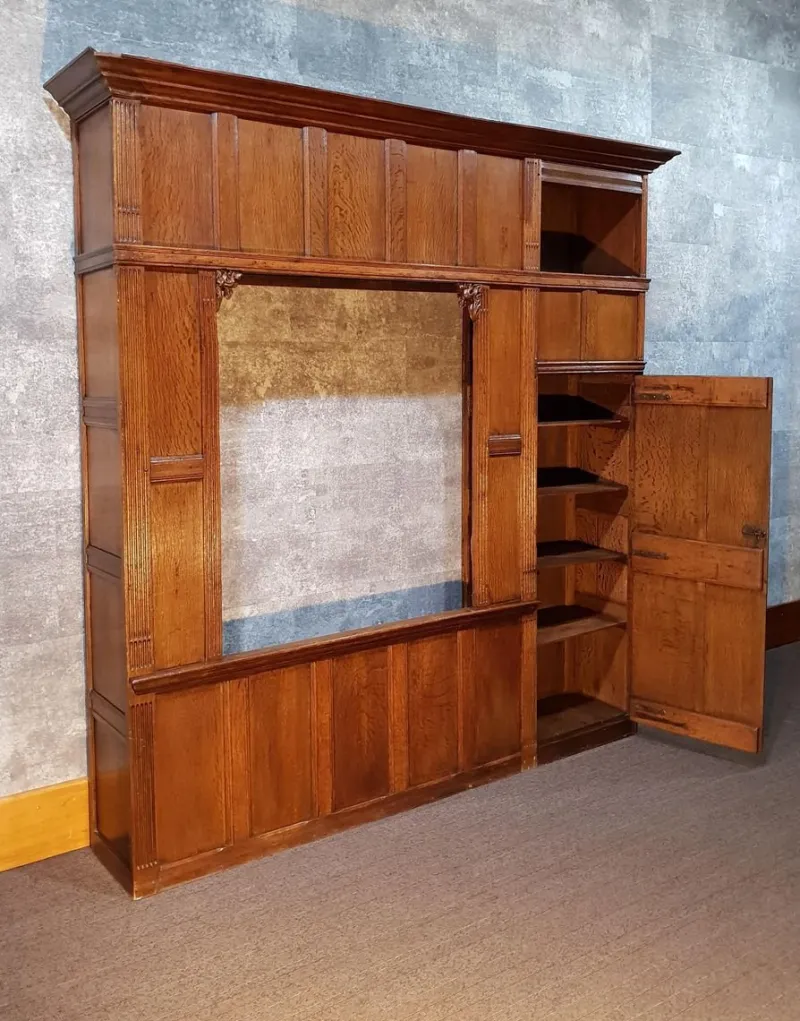 Pamono Antique Dutch Wooden Bed Box> Beds & Bedroom Sets