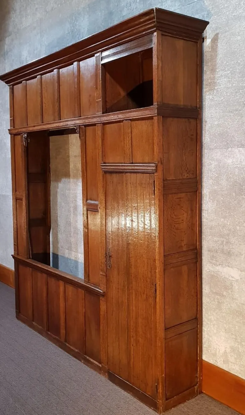 Pamono Antique Dutch Wooden Bed Box> Beds & Bedroom Sets