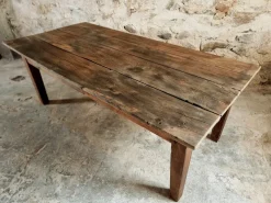 Pamono Antique Early 19th Century French Coffee Table in Chestnut Wood><noscript><img width=