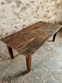 Pamono Antique Early 19th Century French Coffee Table in Chestnut Wood><noscript><img width=