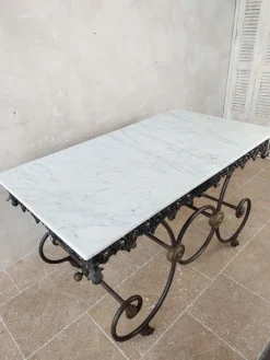 Pamono Antique Early 20th Century Butchers Table><noscript><img width=