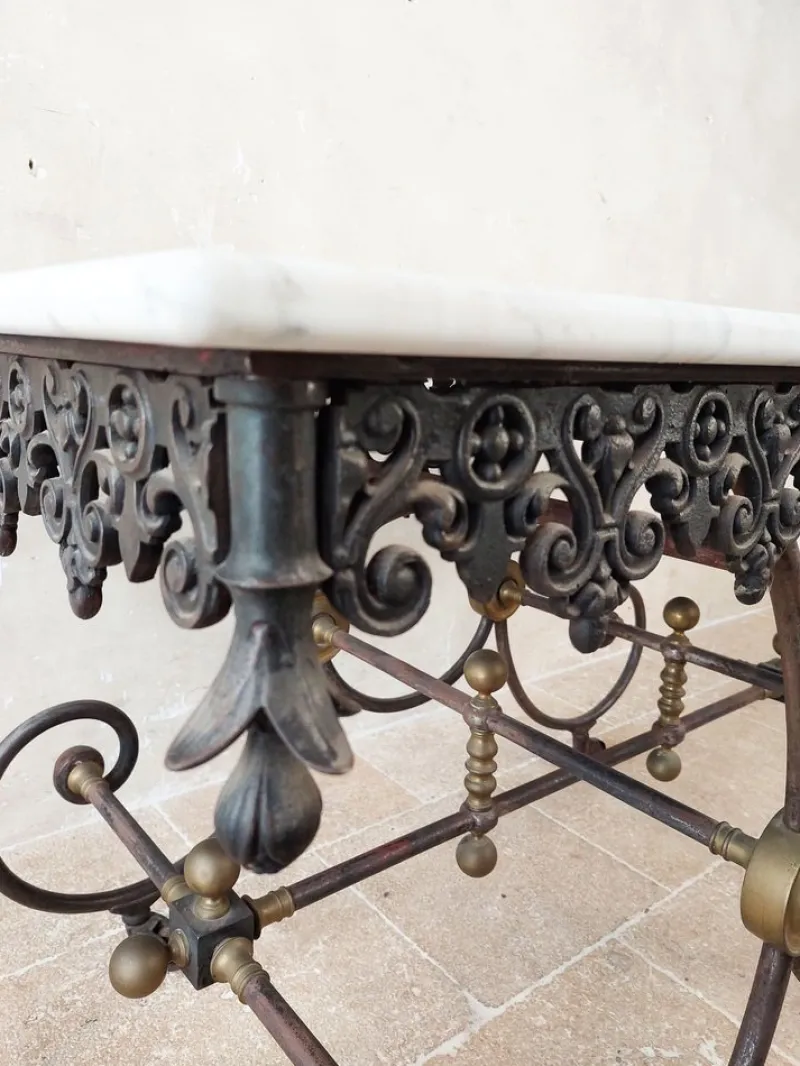 Pamono Antique Early 20th Century Butchers Table> Worktables & Workbenches