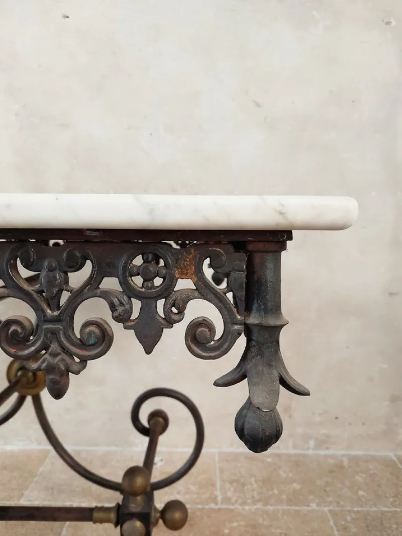 Pamono Antique Early 20th Century Butchers Table> Worktables & Workbenches