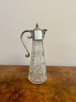 Pamono Antique Edwardian Claret Jug, 1900s><noscript><img width=