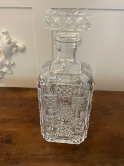 Online Pamono Antique Edwardian Cut Glass Decanter, 1900