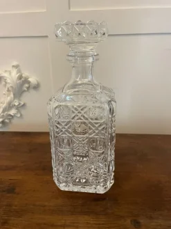 Online Pamono Antique Edwardian Cut Glass Decanter, 1900
