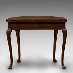 Pamono Antique Edwardian Fold Over Game Table in Walnut, England><noscript><img width=
