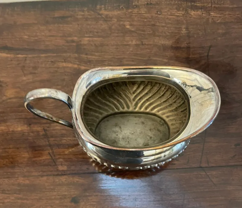 Pamono Antique Edwardian Quality Silver Plated Tea Set, 1900s, Set of 3> Coffee & Tea Service