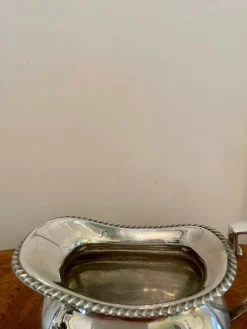 Pamono Antique Edwardian Silver-Plated Tea Set from Walker & Hall, Set of 3><noscript><img width=