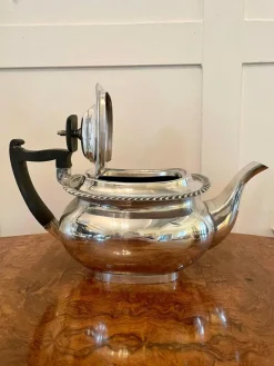 Pamono Antique Edwardian Silver-Plated Tea Set from Walker & Hall, Set of 3><noscript><img width=