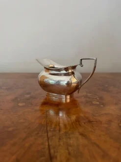 New Pamono Antique Edwardian Tea Service from Walker and Hall, 1900s, Set of 4