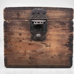 Pamono Antique Elongated Wooden Box><noscript><img width=