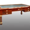 Pamono Antique Empire Desk in Mahogany Feather with Gilt Bronze Elements, France, Early 19th Century> Desks