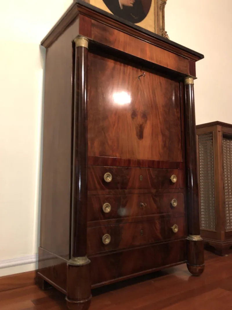 Pamono Antique Empire French Secretaire, 1820s> Secretaires