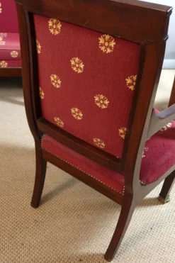 Pamono Antique Empire Salon Seating, Set of 5
