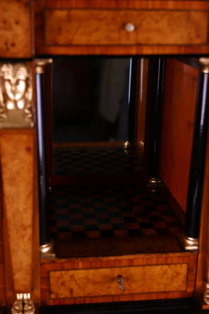 Pamono Antique Empire Secretaire in Cherry, 1810> Secretaires