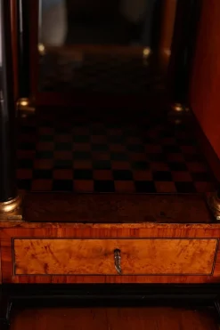 Pamono Antique Empire Secretaire in Cherry, 1810><noscript><img width=