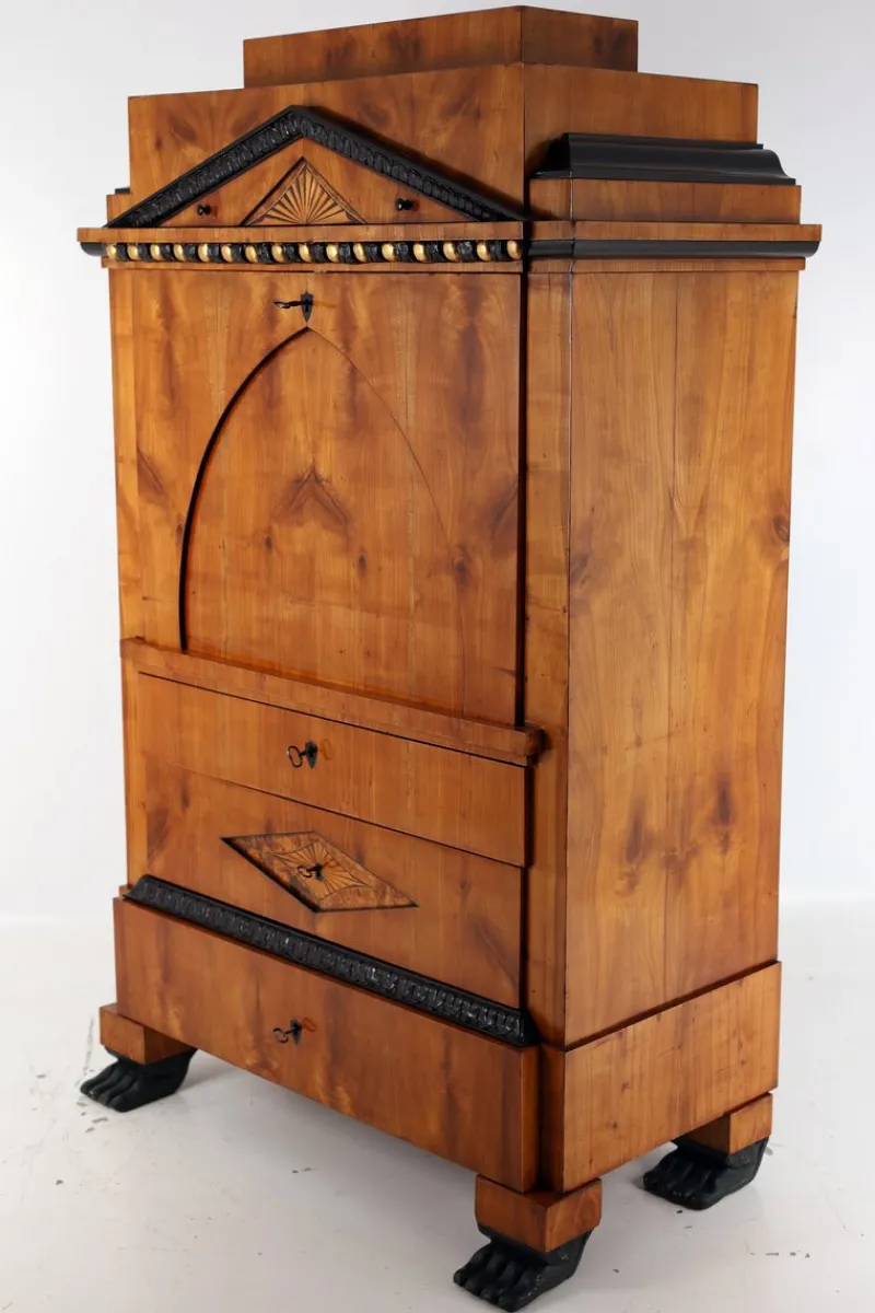 Pamono Antique Empire Secretaire in Cherry, 1810> Secretaires