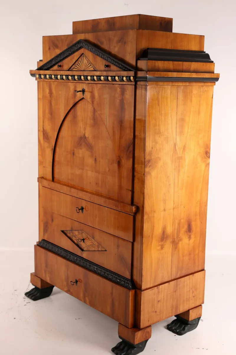 Pamono Antique Empire Secretaire in Cherry, 1810> Secretaires