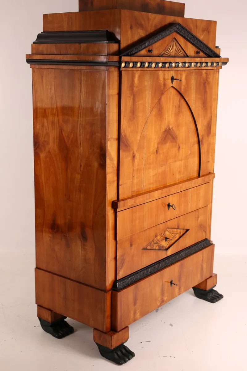 Pamono Antique Empire Secretaire in Cherry, 1810> Secretaires