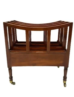 Pamono Antique English Canterbury in Mahogany