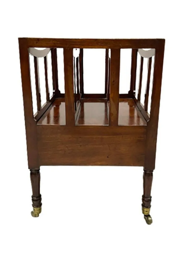 Pamono Antique English Canterbury in Mahogany