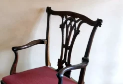 Pamono Antique English Chippendale Style Chair