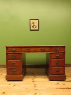 Pamono Antique English Desk, 1890s> Desks