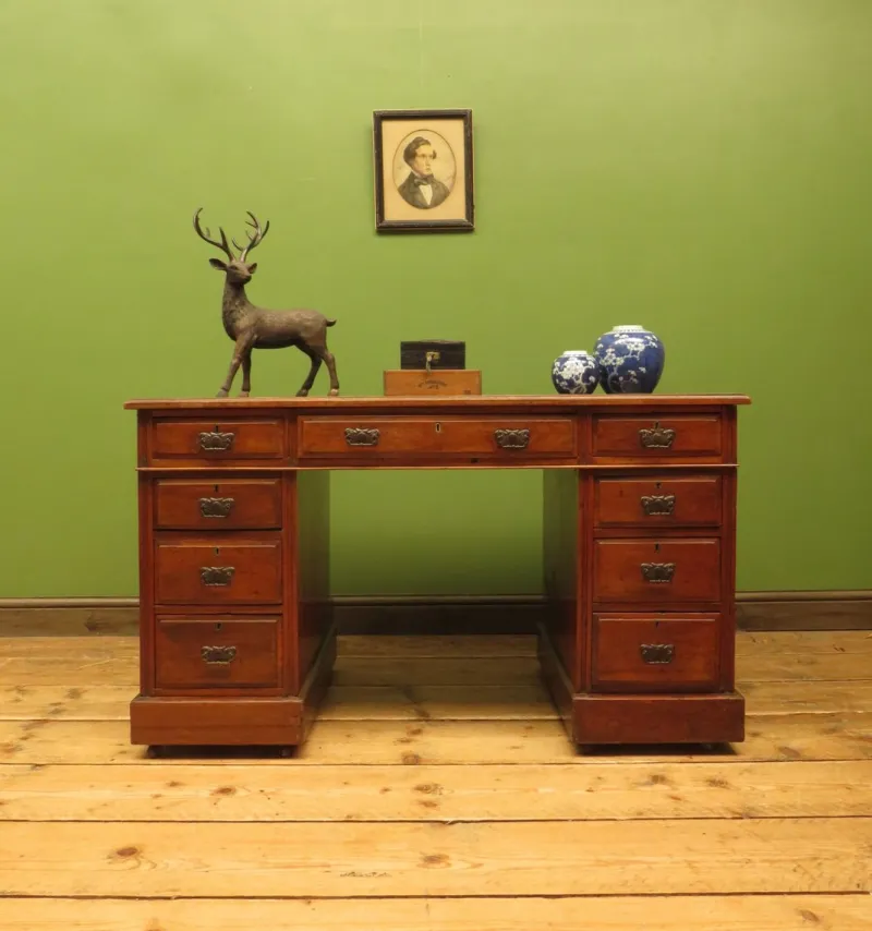 Pamono Antique English Desk, 1890s> Desks