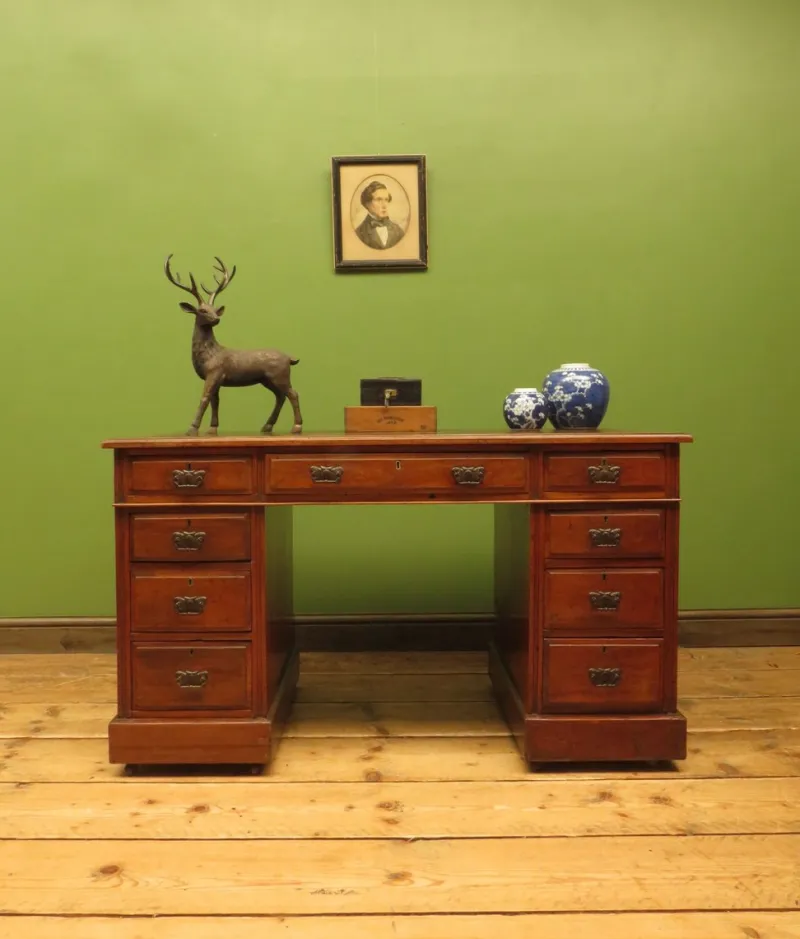 Pamono Antique English Desk, 1890s> Desks