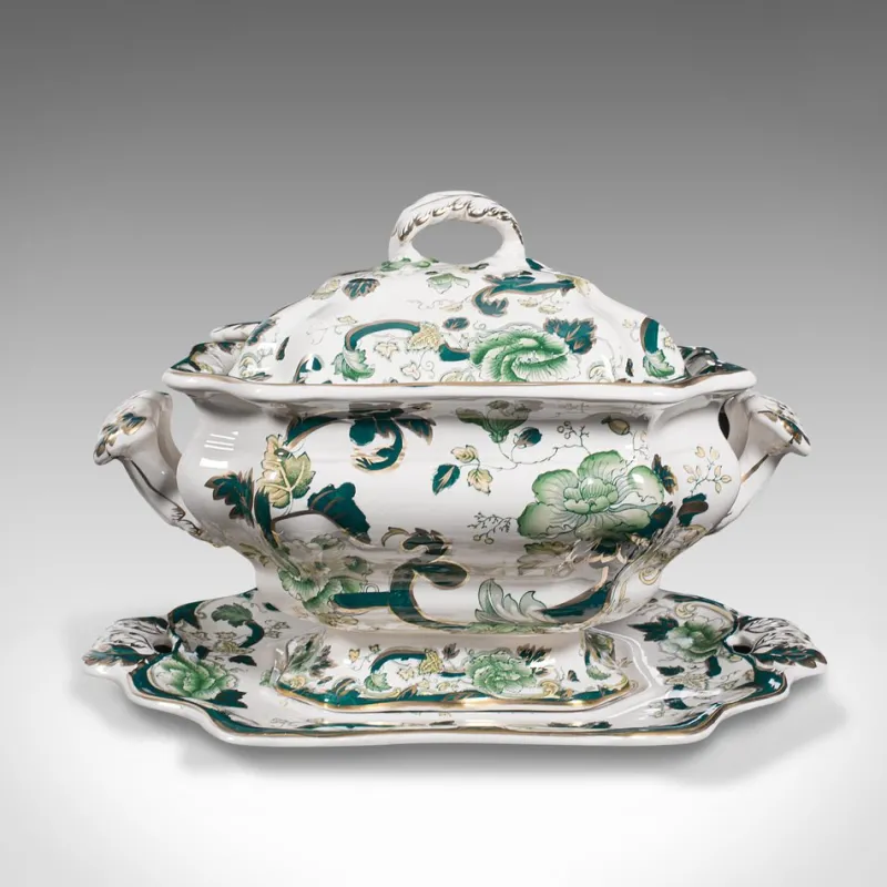 Sale Pamono Antique English Dinner Service Set, 1920s, Set of 4
