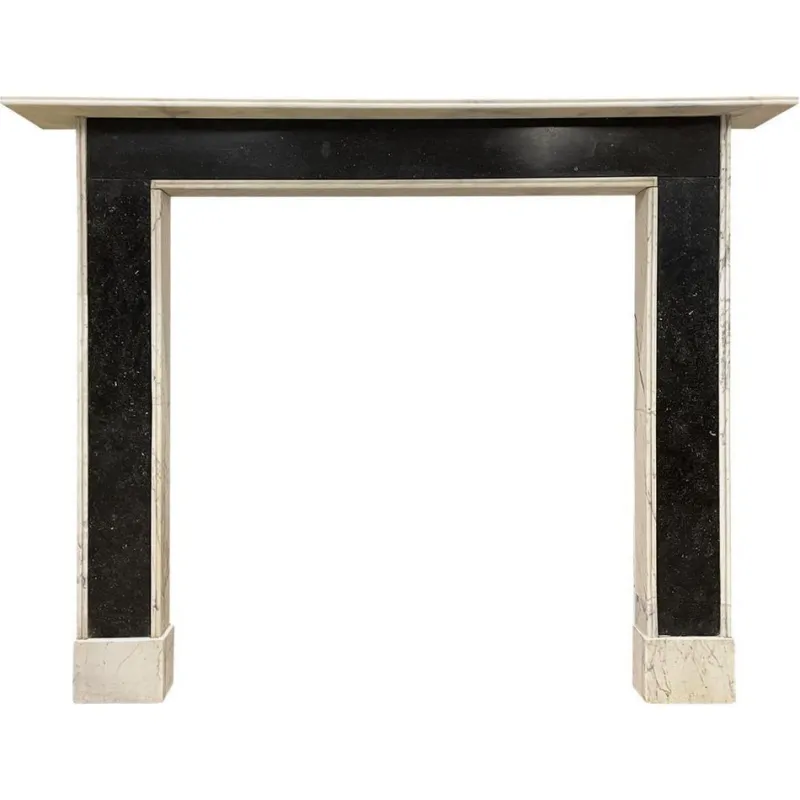 Discount Pamono Antique English Fireplace Mantel in Marble