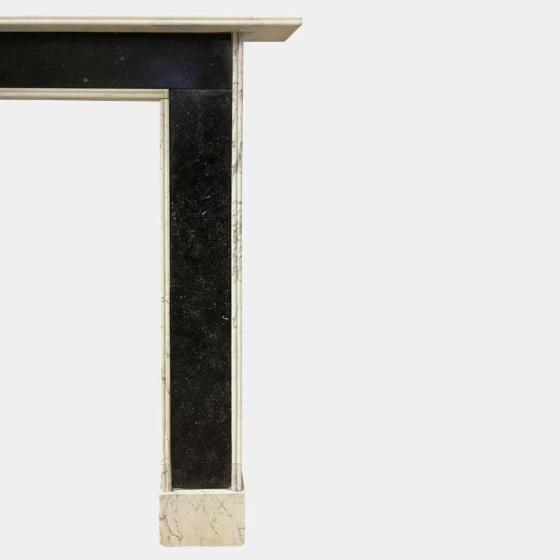 Discount Pamono Antique English Fireplace Mantel in Marble
