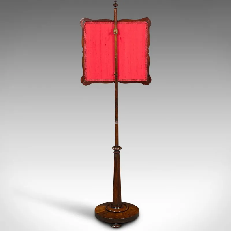 Discount Pamono Antique English Fireside Pole Screen