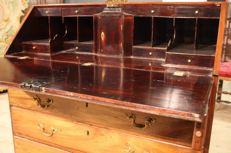 Pamono Antique English Mahogany Secretaire> Secretaires