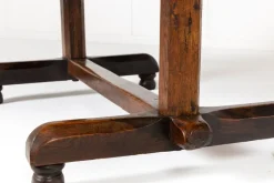 Online Pamono Antique English Oak Console Table, 1800s