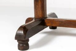 Online Pamono Antique English Oak Console Table, 1800s