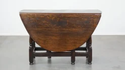 Pamono Antique English Oak Gateleg Table><noscript><img width=